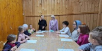 В воскресной школе при храме Святой Троицы в с. Юкаменское состоялось первое занятие - Глазовская Епархия