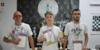 Роман Носач и Анастасия Мухтарова — чемпионы Крыма по быстрым шахматам - Федерация шахмат