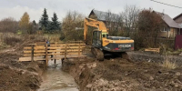 В Кирове ремонтируют переправу на улице Фабричной - Кировская правда