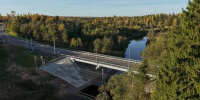 На дороге Толмачёво — «Нарва» открыли капитально отремонтированный мост через Сабу - Единая Россия