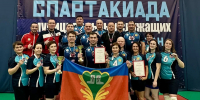 Мужская и женская сборные Кукморского района — чемпионы Спартакиады по волейболу - Кукморский район
