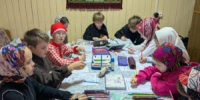Проведено первое занятие в воскресной школе при храме святого великомученика и Победоносца Георгия г. Глазова - Глазовская Епархия