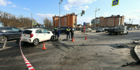 На перекрёстке в Гурьевске, где машины влетали в аптеку, установили камеру - Новости Калининграда | Фото: Александр Подгорчук / Архив «Клопс» - Klops.Ru