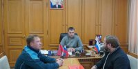 Игорь Ковальчук встретился с представителями региона-шефа Республики Хакасия - Администрация города Свердловска и Свердловского района