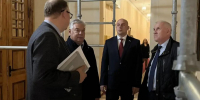 Николай Воробьёв и Юрий Бровко обсудили с ректором РХТУ в Москве развитие Новомосковского филиала вуза - Единая Россия