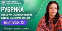 12 выпуск рубрики «Говорим об исполнении бюджета по расходам» - Комитет финансов