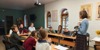 ПЕРВЫЕ ШАГИ И ДОБРЫЕ ОТКРЫТИЯ: В ВОСКРЕСНОЙ ШКОЛЕ ФЕОДОРОВСКОГО СОБОРА ПРОШЛИ ПЕРВЫЕ ЗАНЯТИЯ - Ярославская епархия