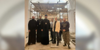 В Казанско-Богородицком монастыре прошла встреча епископа Мефодия с художниками-реставраторами - Альметьевская Епархия