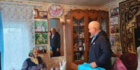 Жительница села Ярославского отмечает свой 90-летний юбилей - Новый мир