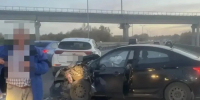 Под Уфой Hyundai врезался в стоящую Kia: есть пострадавший - Комсомольская правда