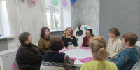 За круглым столом - Детско-юношеская библиотека им. В. Ф. Потанина