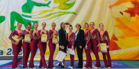Спортсменки из Чувашии выполнили норматив Мастера спорта России и завоевали «бронзу» на Всероссийских соревнованиях по спортивной аэробике - Министерство физкультуры и спорта