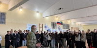 Военнослужащие Росгвардии провели урок безопасности для курсантов Белгородского юридического института - Росгвардия