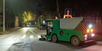Три универсальные компактные машины ночью убирали город. - Городской округ Иваново