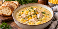 Эта похлёбка вошла в семейный топ-3: готовлю с курицей и кукурузой — нежная, густая и сытная - Pg11.Ru