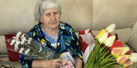 В Чистополе труженица тыла Анастасия Иванова отметила 94-летие - Чистопольский район