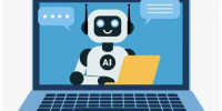 https://www.vecteezy.com/vector-art/56402523-flat-illustration-of-artificial-intelligence-robot-on-laptop-screen. - Ровеньский район