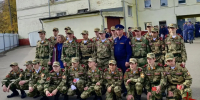 Росгвардейцы  приняли участие в торжественной церемонии принесения присяги кадетами Калужского кадетского многопрофильного техникума - Росгвардия