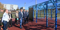 В микрорайоне Северная поляна установлена новая воркаут-площадка - Город Пенза