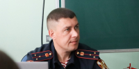 В Абакане офицер Росгвардии провел урок пожарной безопасности для кадетов - Росгвардия
