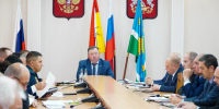 Зал заседаний администрации. - Россошанский район