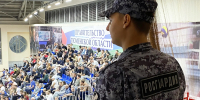 Росгвардия в Тюменской области обеспечила безопасность соревнований по хоккею - Росгвардия