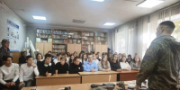 В школе № 1 провели практическое занятие по безопасности. - Город Курск