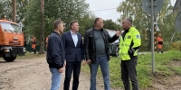 В Верховажье завершен первый этап строительства тротуара на улице Первомайской - Единая Россия