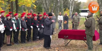 В Выборгском районе с воинскими почестями захоронили останки 23 красноармейцев - Выборгская Епархия