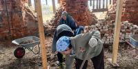 В руинированном храме села Матюшево Сосновского благочиния прошёл субботник - Выксунская епархия