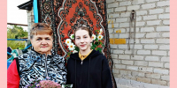 Поздравление на дому «С Днём старшего поколения» (Дмитриевская с/б) - МЦБ Ершовского района
