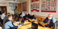 Тестирование глав в рамках Всероссийской штабной тренировки по гражданской обороне. Автор фото – Елена Ильюшина, министерство общественной безопасности Челябинской области, Изображение. - Правительство Челябинской области
