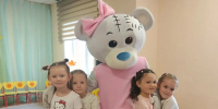 Центральная библиотека организовала выездное поздравление в детский сад в ростовой кукле к Пелагеи - Библиотечно-музейный центр м. р. им. Полины Осипенко