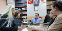 Олег Лобов провел совещание по подготовке Дня Госкомархива в г. Феодосии - Госкомархив Республики Крым