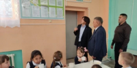 Посетил среднюю школу № 1 с. Малояз, чтобы оценить организацию горячего питания для учеников. - Салаватский район