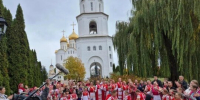 В центре Брянска состоялись съемки передачи «Играй, гармонь любимая!» - Мглинские Вести