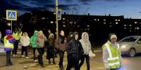 Госавтоинспекторы г. Воркуты провели со студентами экскурсии к пешеходным переходам. - Муниципальный округ Воркута