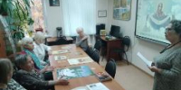 Занятие «Покров» для представителей клуба «Православные беседы» - Центр соцобслуживания