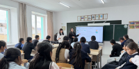 Преподаватели педколледжа провели профориентационную работу в Саглынской школе - ТувГУ
