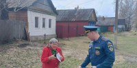 Профилактика пожаров в частном секторе: в Злынковском районе проходят противопожарные инструктажи - МЧС