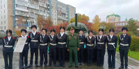 Кадеты Новокузнецкого округа посетили музей боевой техники - Новокузнецкий муниципальный округ