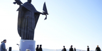 В Сатке открыли бронзовую скульптуру Николая Чудотворца Мысгорновского - Южноуральская панорама