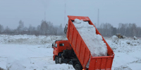 Снегосвалка. Вывоз снега. - Газета Бийский рабочий