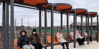 В центре села Покровка Амгинского улуса благоустроили мини-парк по нацпроекту - Правительство Республики Саха (Якутия)