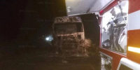 На Орловщине тягач загорелся при движении - OrelGrad.Ru