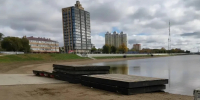 Понтонный бассейн на Амуре откроют в Благовещенске в ноябре - ИА Порт Амур