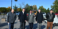 Виталий Хоценко оценил восстановление благоустройства после ремонта коммунальных сетей в центре Омска - Правительство Омской области