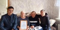 Партийцы поздравили супружеские пары Мамадышского района, отметившие 55-летие совместной жизни - Единая Россия