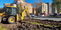 В Кирове благоустраивают газон и сажают тюльпаны - Свойкировский.рф