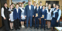Из первых уст: глава Кайбицкого района встретился со школьниками в рамках профтура - Кайбицкие зори